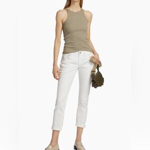 rag & bone Dre Low Rise Slim Boyfriend White  Jeans. Great Condition. Size 29
